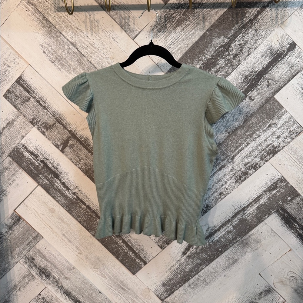 Elegant Green Women's Top